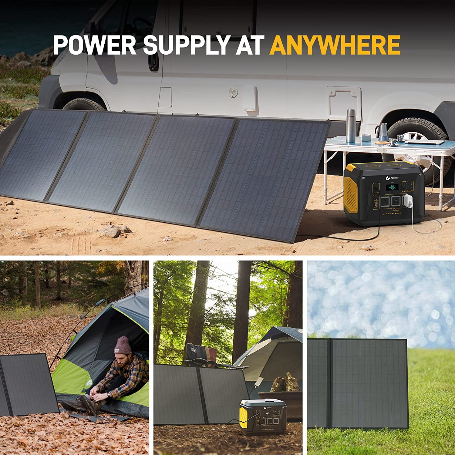 AlphaESS BlackBee 1000W Ultra-Powerful Portable Power Station