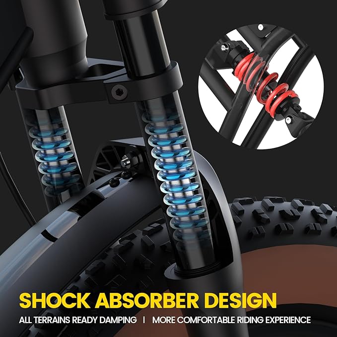 5th Wheel Knight Fat Tire Electric Bike - Your Urban Commute Companion