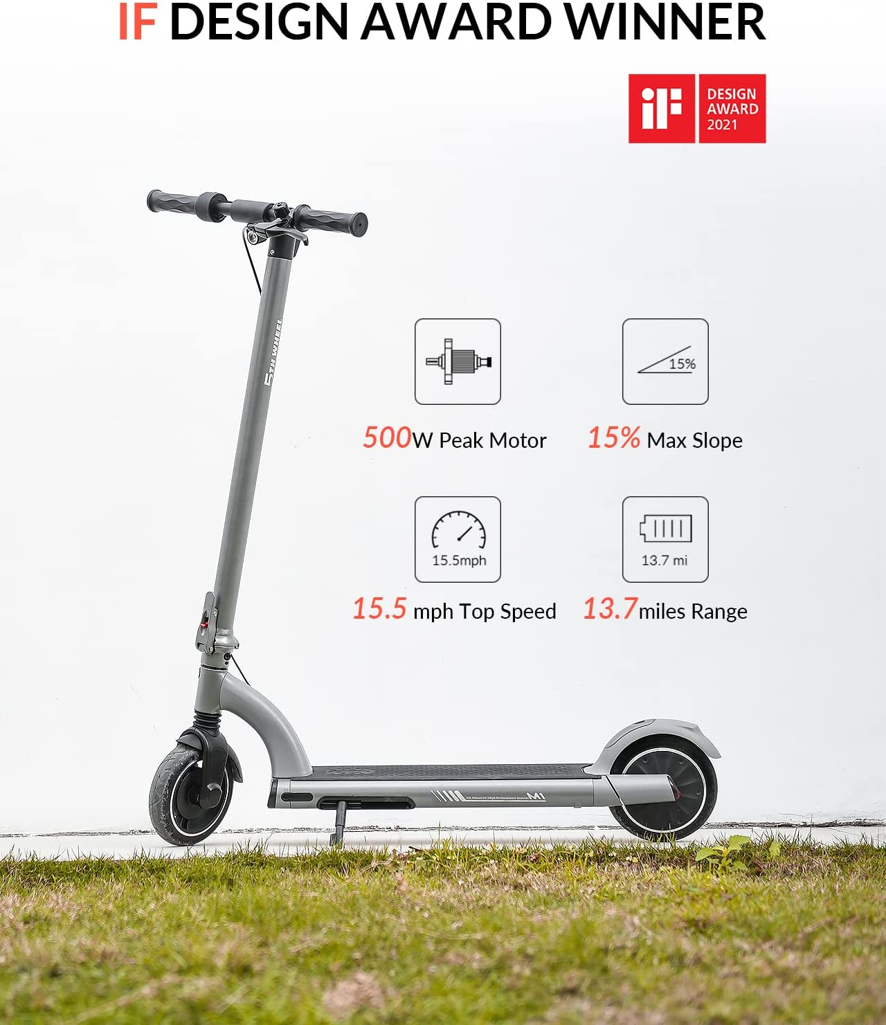 5th Wheel M1 Electric Scooter - Your Urban Mobility Superstar