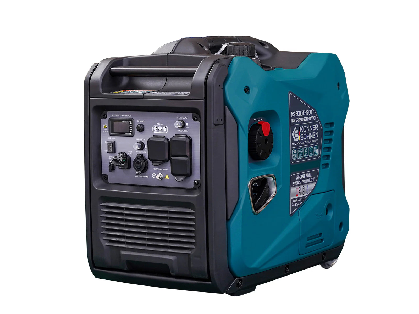KS 6000iES CO Inverter Gasoline Generator - Your Reliable Power Companion