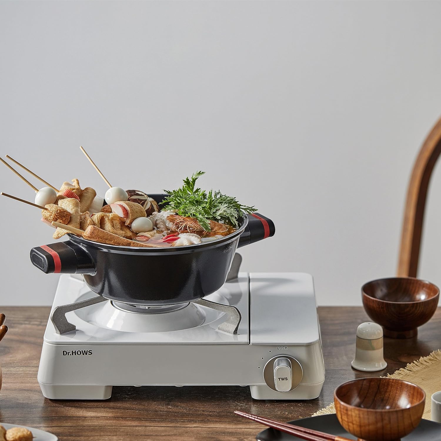 Dr.HOWS Twinkle Ultra-Portable Butane Gas Stove - Your Cooking Companion Anywhere!