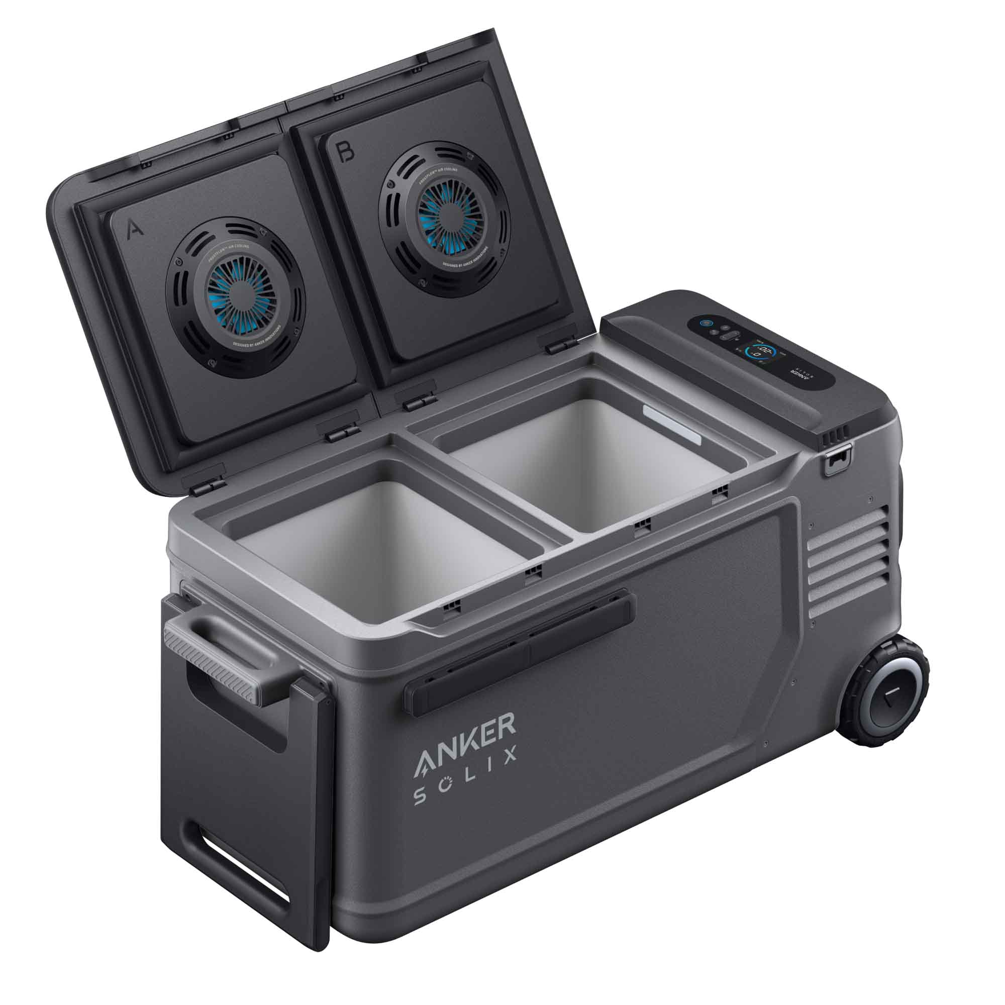 Anker SOLIX EverFrost 2 58L/61QT Electric Cooler - The Ultimate Cooling Companion for Adventures