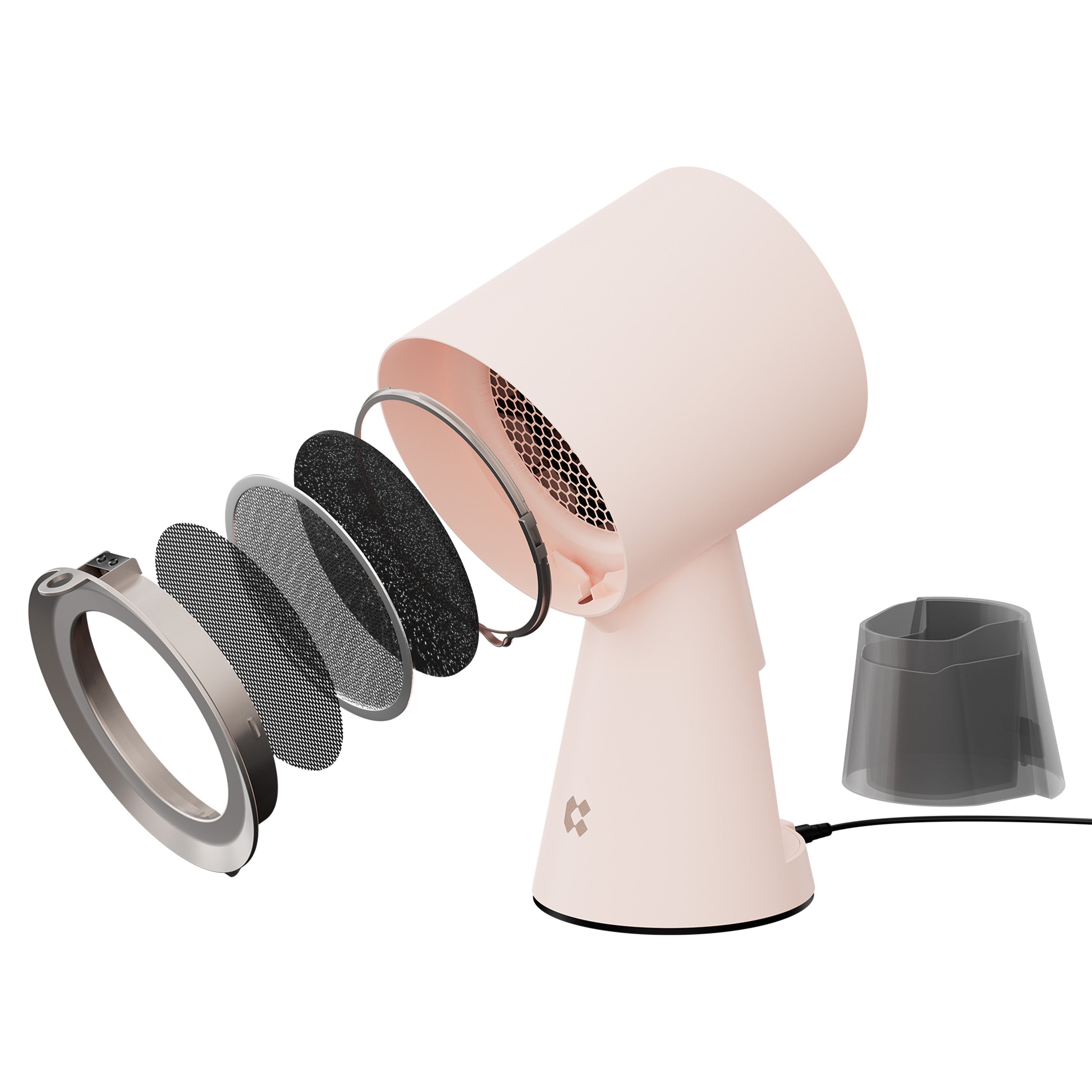 Ciarra HOOD TO GO Portable Mini Desktop Range Hood - Sakura Sweetness
