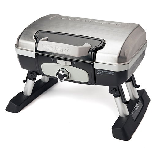 Cuisinart Compact Stainless Steel Tabletop Gas Grill for Ultimate Grilling Delights