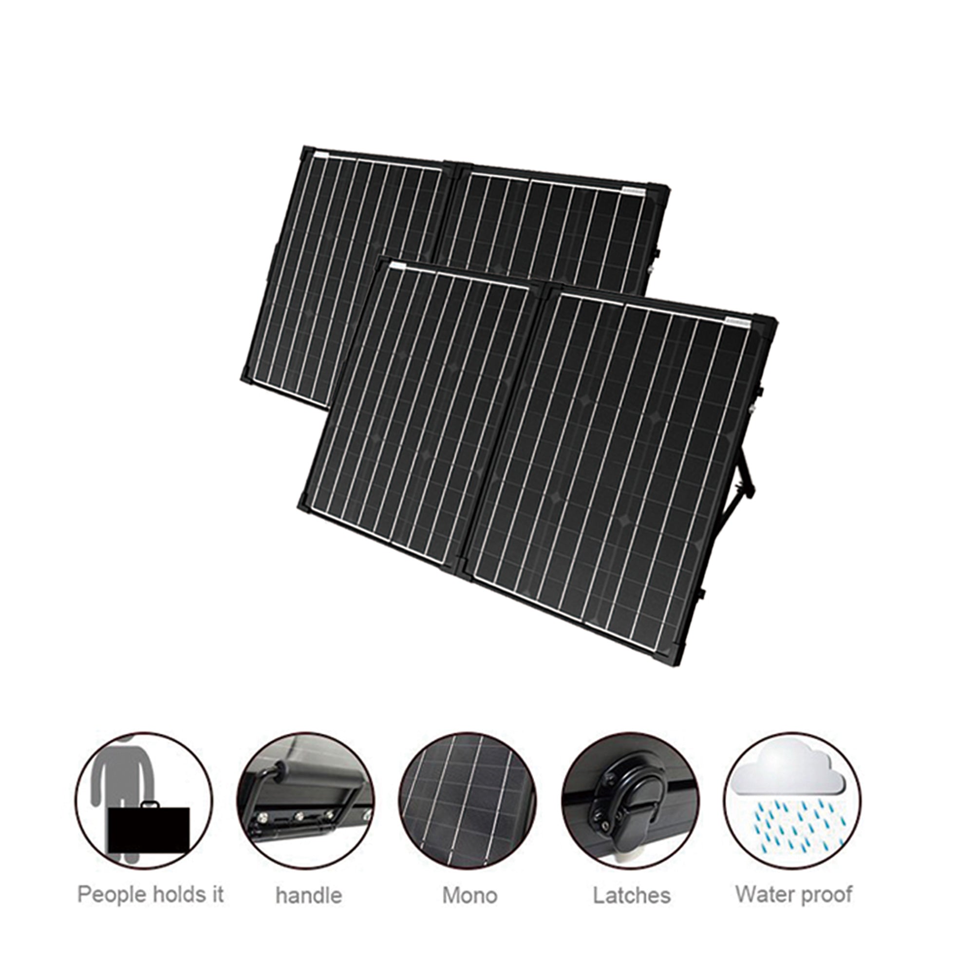 Acopower 200W Portable Solar Panel Kit - Your Off-Grid Powerhouse