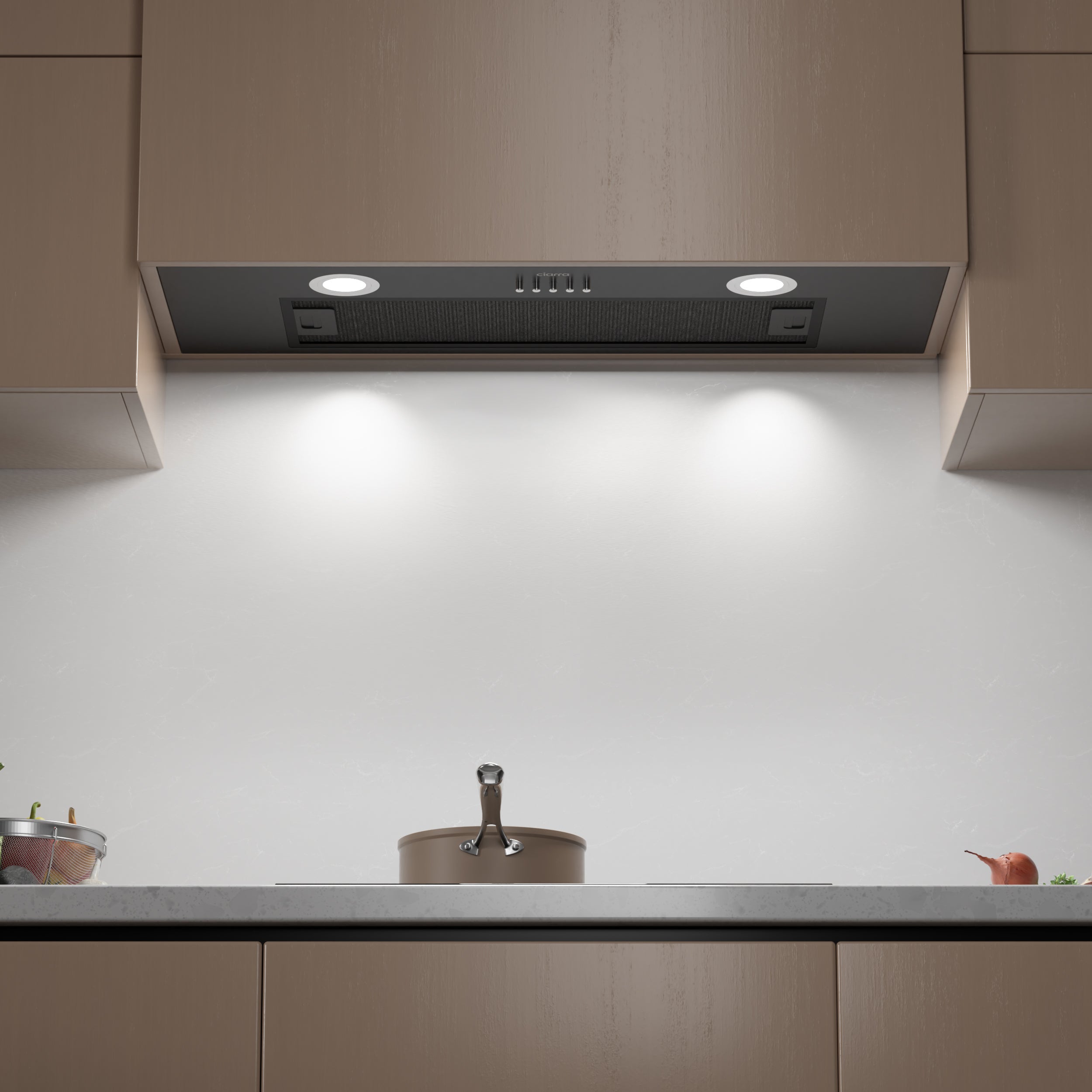 CIARRA 29" Built-In Under Cabinet Range Hood - The Ultimate Kitchen Helper