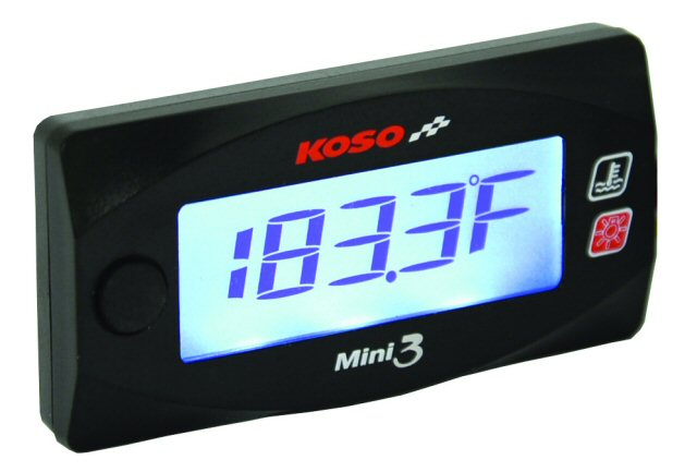 Koso Mini 3 Cylinder Head Thermometer for Honda Grom - Keep Your Engine in Prime Condition!