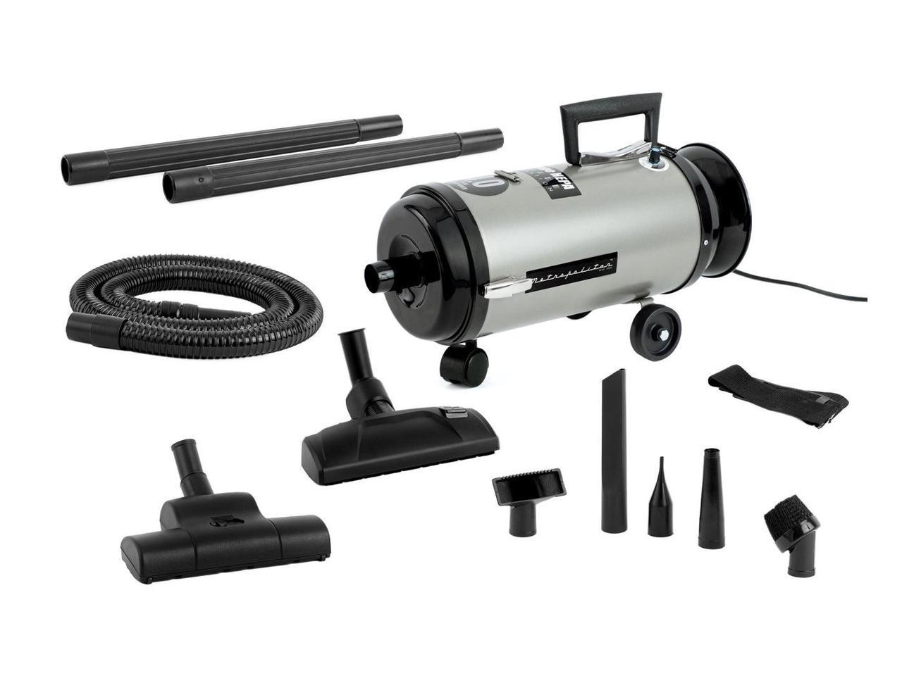 Metrovac Professional Evolution Compact Canister Vacuum with Turbo Brush - Your Ultimate Cleaning Companion