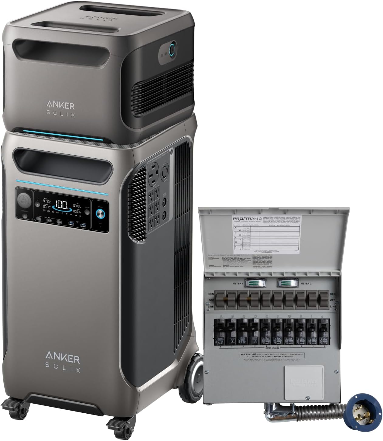 Anker SOLIX F3800 All-in-One Power Solution with Expansion and Switch Kit