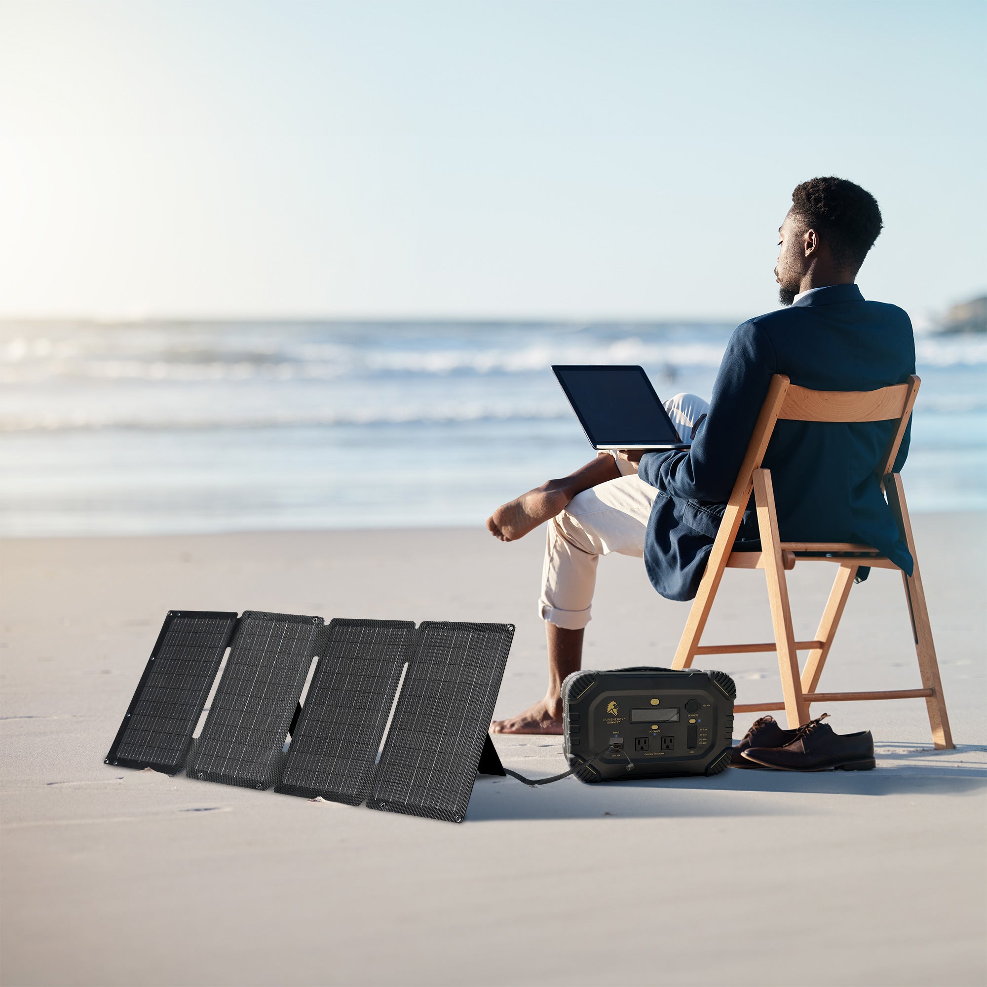 Lion Energy 50W Foldable Solar Panel - Your Portable Solar Power Solution