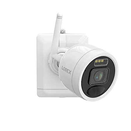Lorex 8-Camera 2K 4.0-MP NVR Security System with 4 Outdoor Wi-Fi Battery Cameras, White