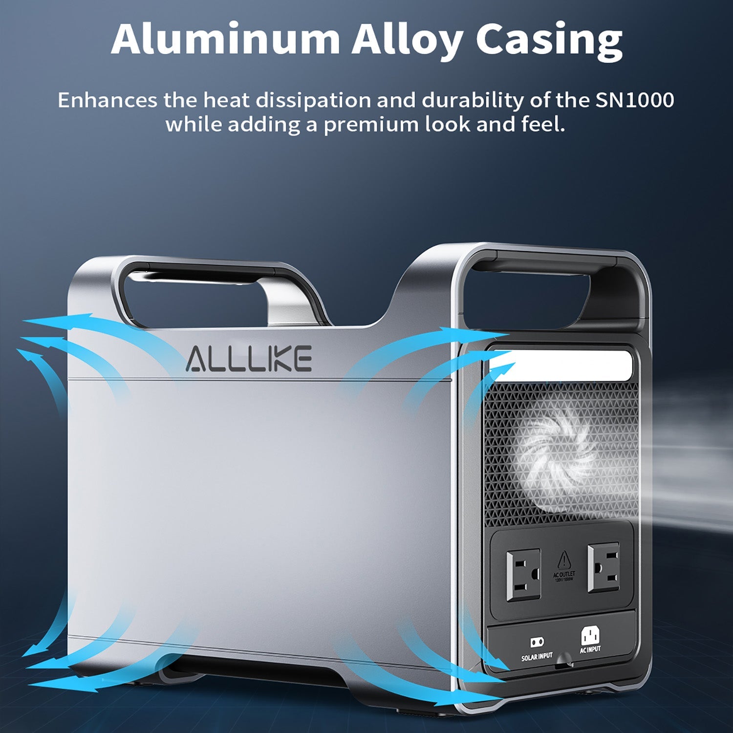 AllLike 1000W Ultra-Powerful Portable Powerhouse