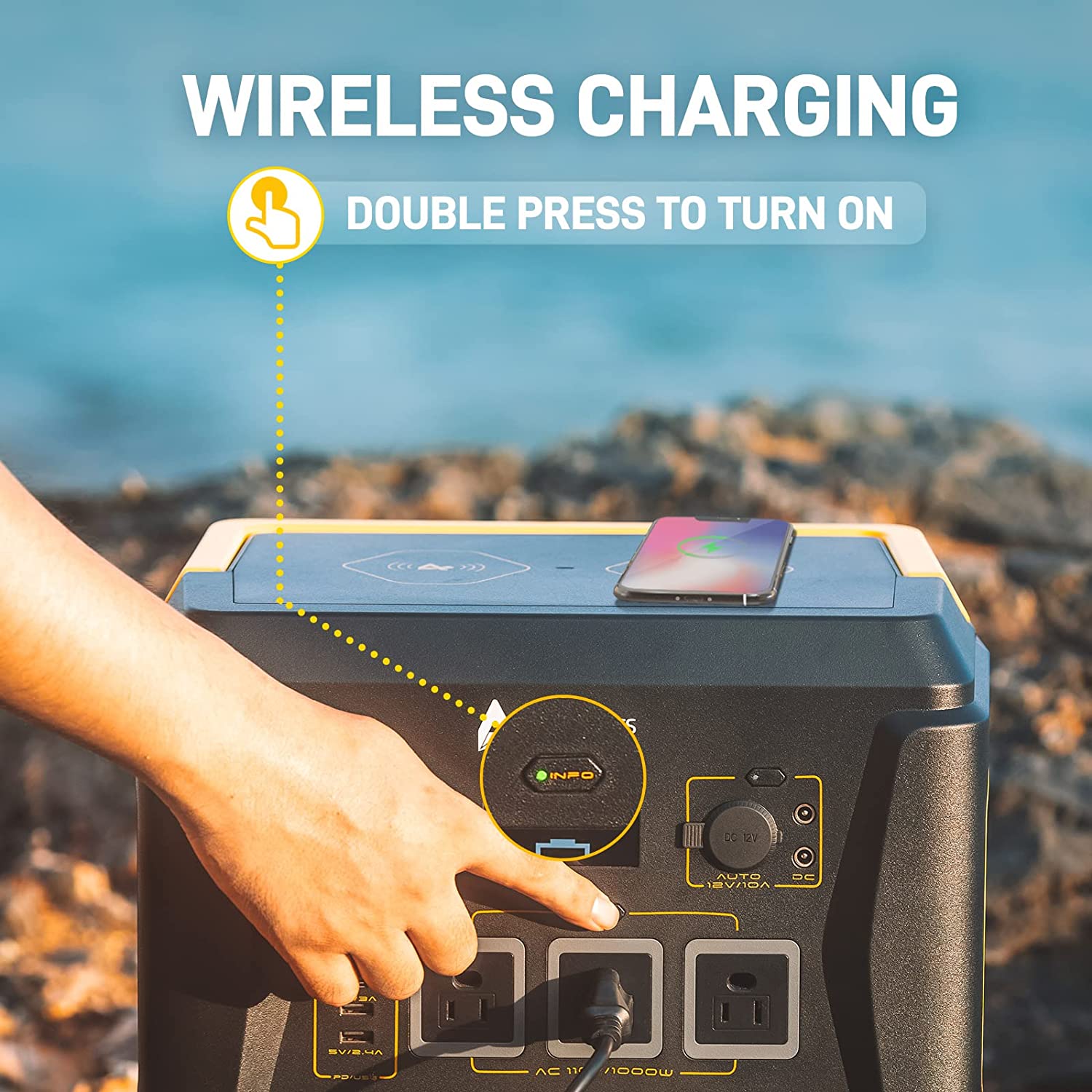 AlphaESS BlackBee 1000W Ultra-Powerful Portable Power Station