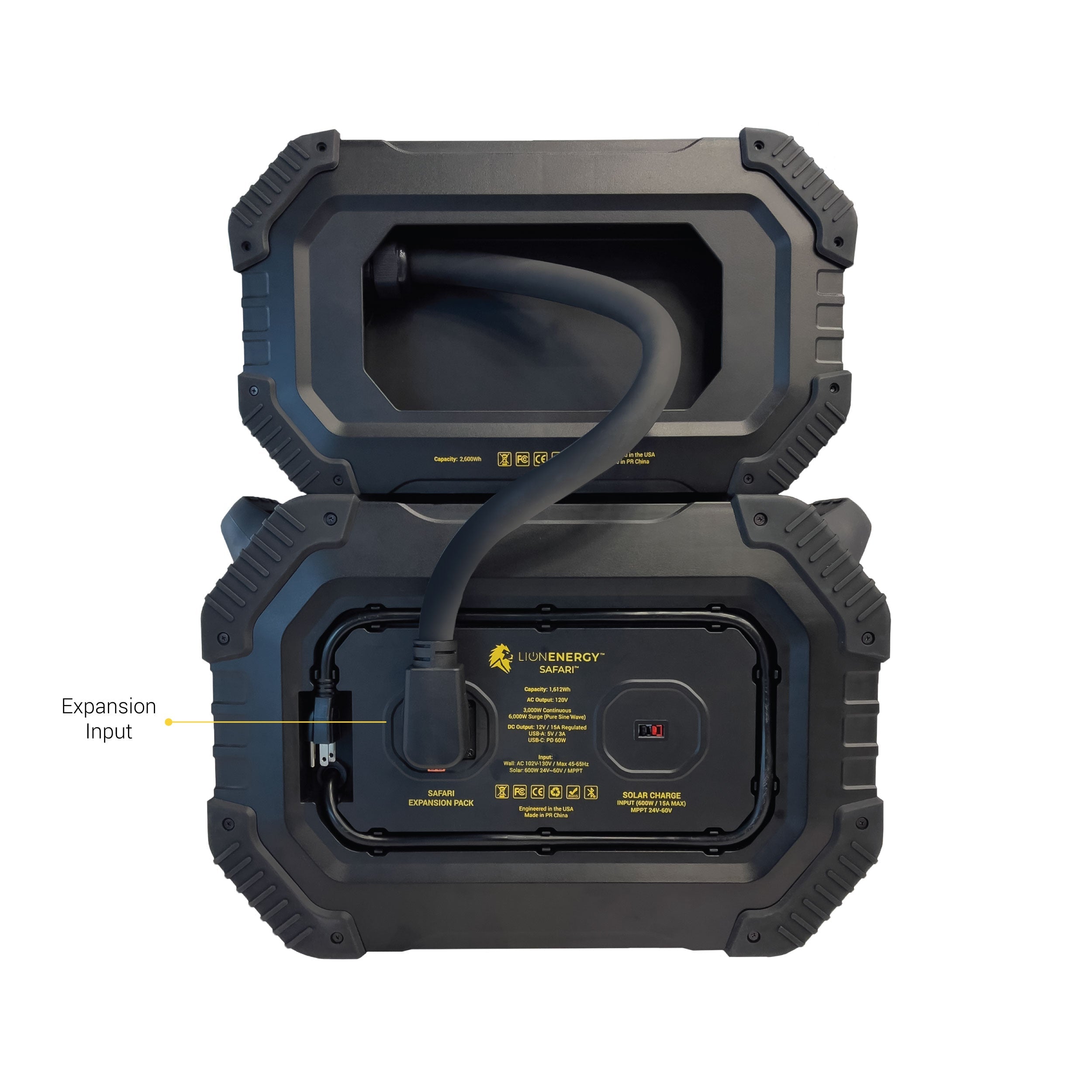 Lion Energy Safari XP Expansion Pack - 2,688Wh LifePO4 Powerhouse