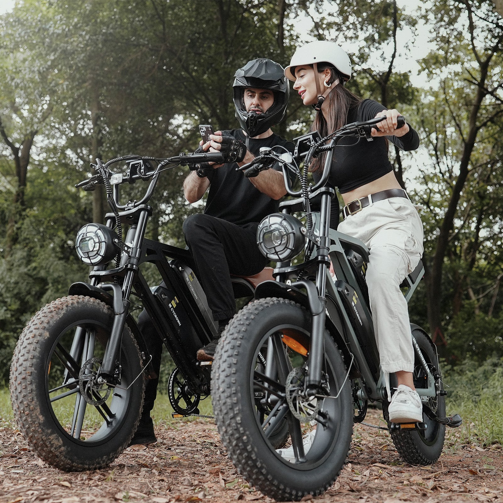 CycHunter Electric Moped - Your Ultimate Urban and Trail Companion