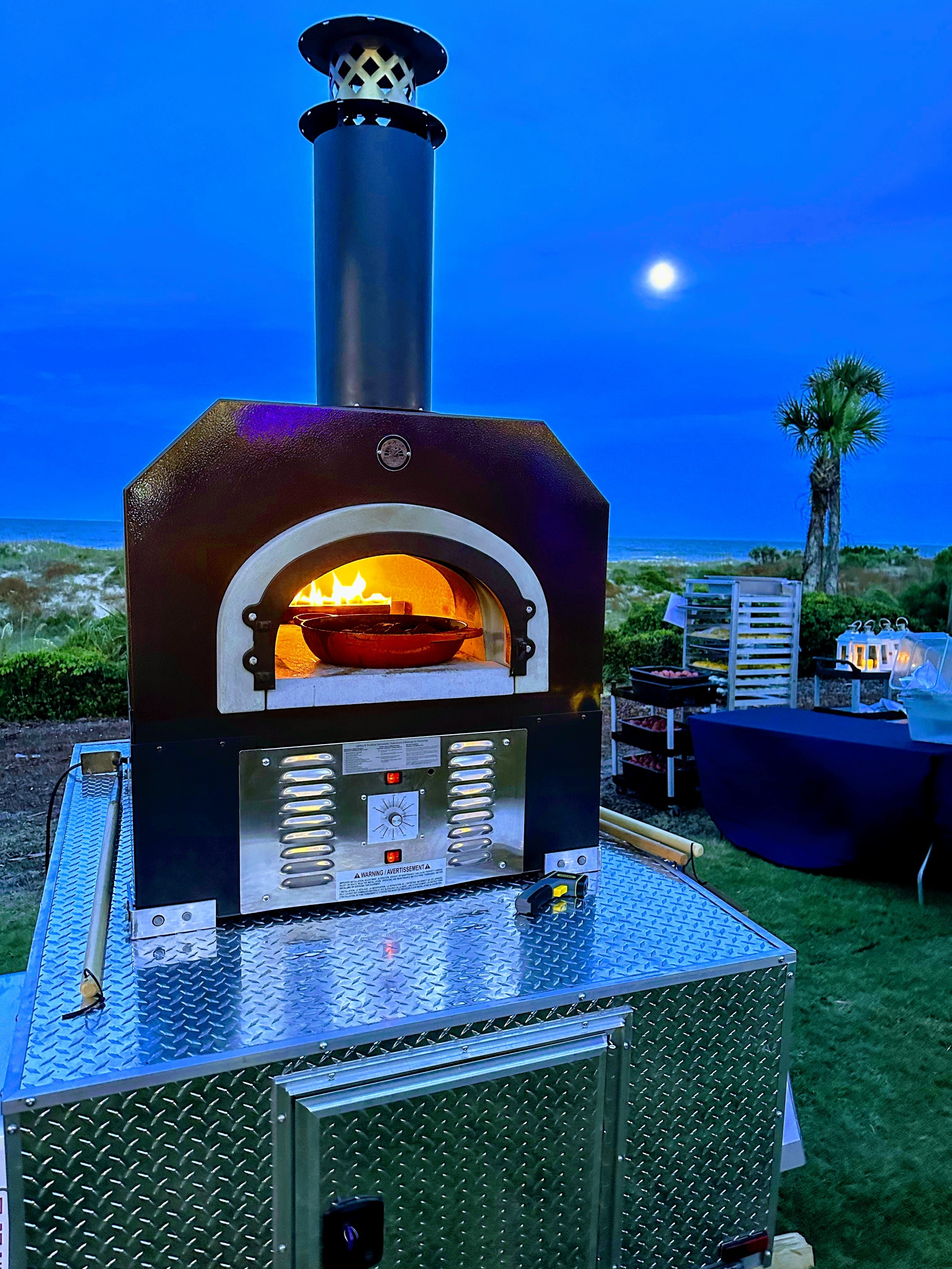 Chicago Brick Oven - CBO 750 Tailgater: The Ultimate Wood Fired Pizza Oven Trailer for Unforgettable Outdoor Events!