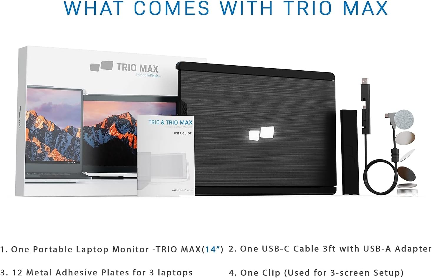 Mobile Pixels Trio Max 2.0 - The Ultimate Portable Triple-Screen Powerhouse