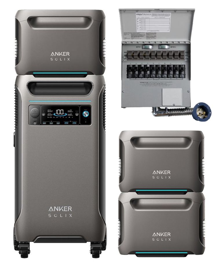 Anker SOLIX F3800 All-in-One Power Solution with Expansion and Switch Kit