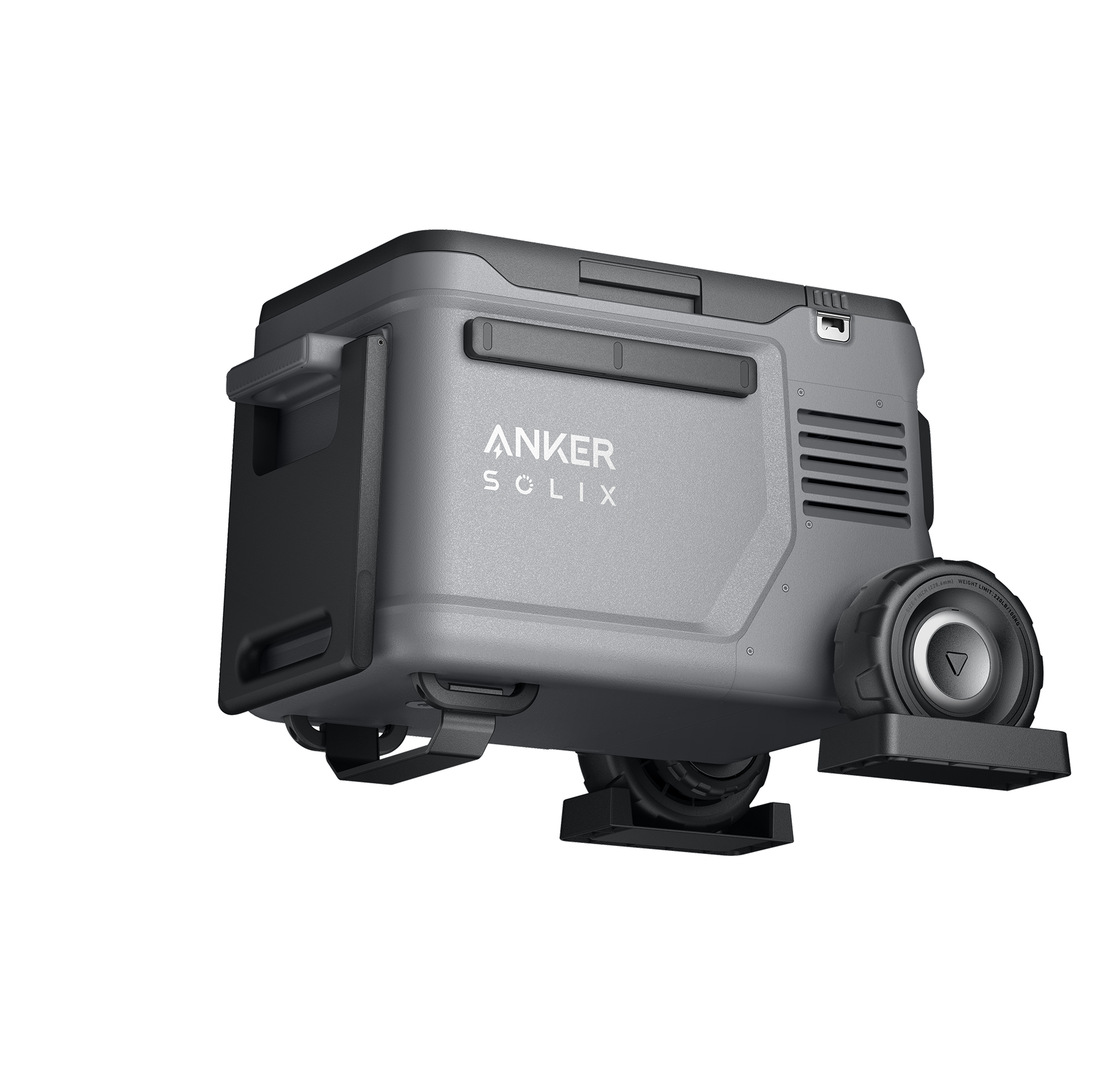 Anker SOLIX EverFrost 2 Beach-Ready Wheels for Easy Exploration