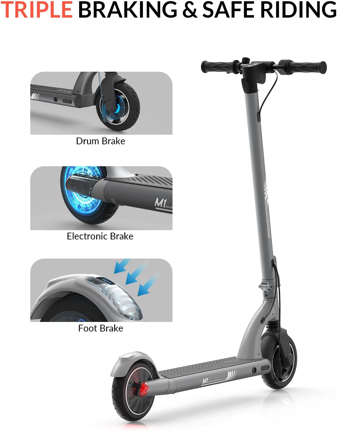 5th Wheel M1 Electric Scooter - Your Urban Mobility Superstar