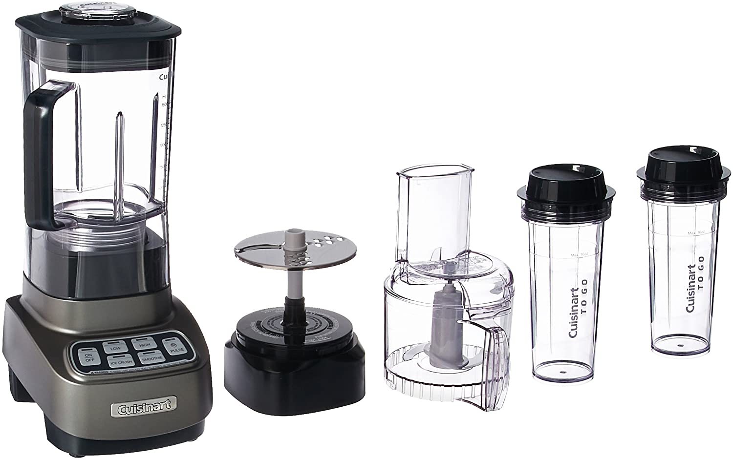 Cuisinart ReMixtrio 3-in-1 Blender/Food Processor with Travel Cups - Your Kitchen Powerhouse!