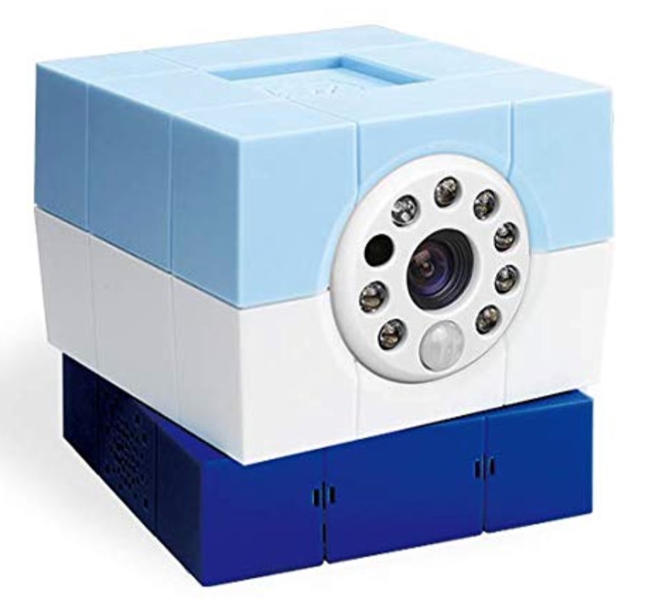 Amaryllo Petite Blue Biometric Security Camera - Your Home's Trusted Guardian