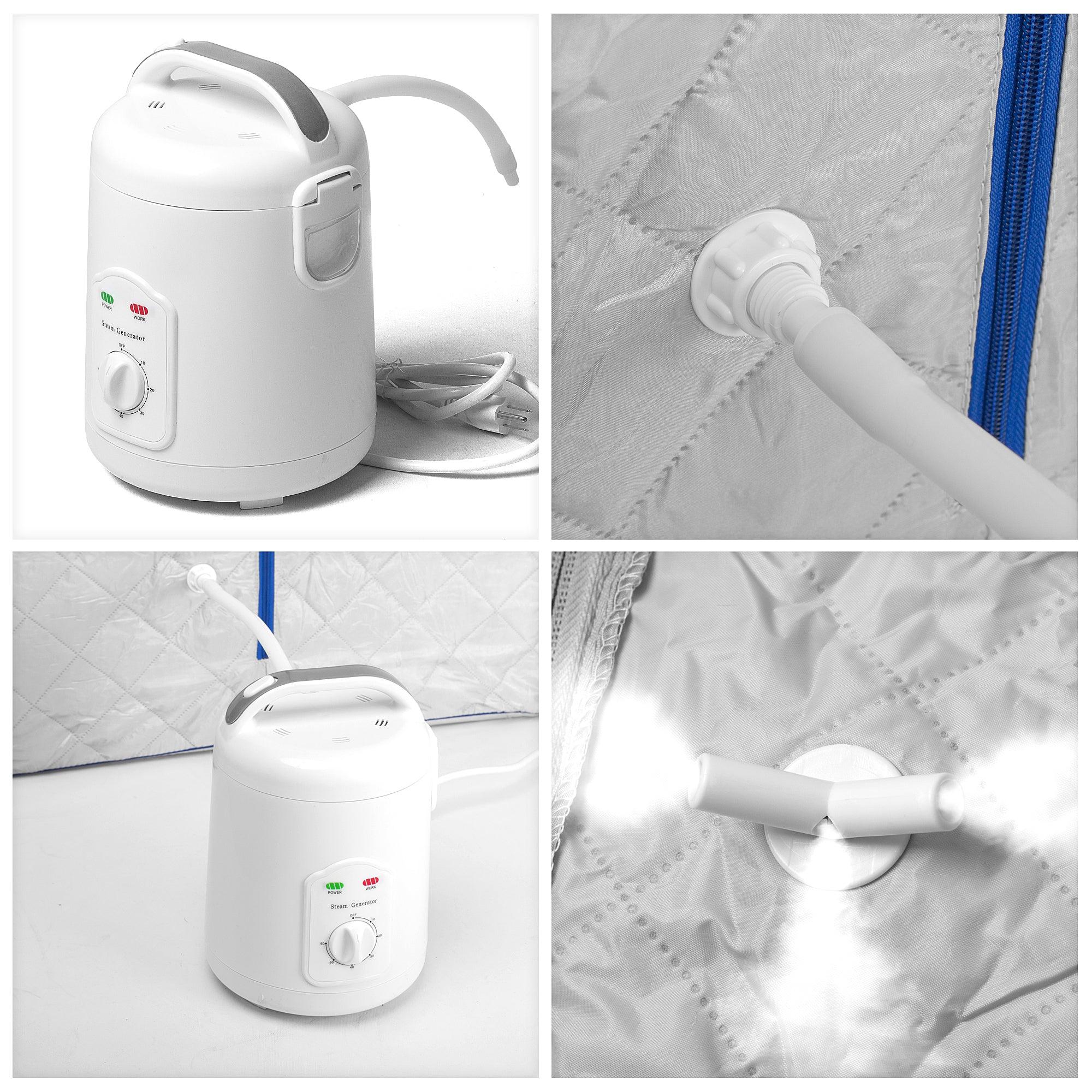 Durasage Health Personal Steam Sauna - Your Home Relaxation Oasis for Weight Loss, Detox & More