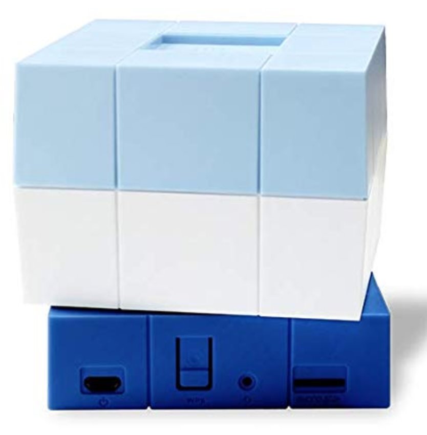 Amaryllo Petite Blue Biometric Security Camera - Your Home's Trusted Guardian