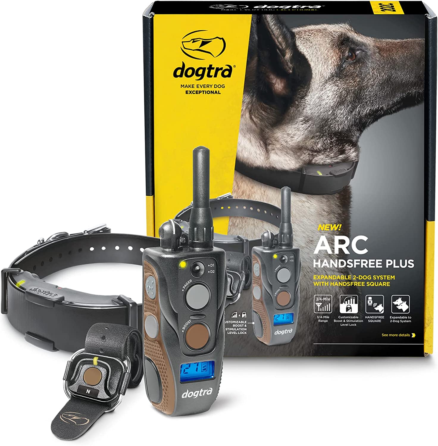 Dogtra ARC HANDSFREE Plus Boost and Lock Remote Dog Training E-Collar - Your Ultimate Training Companion