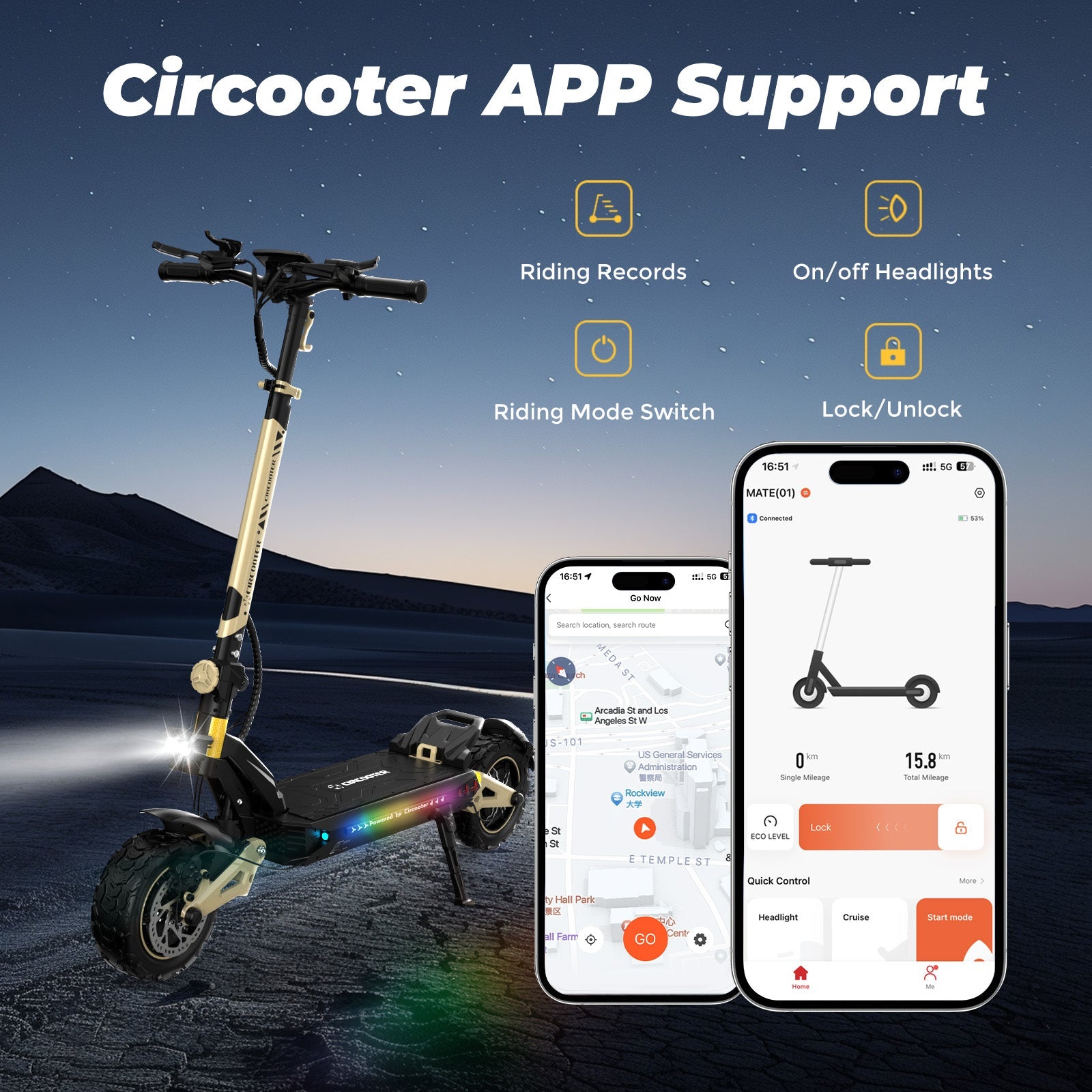 Circooter Cruiser Pro 2400W - The Ultimate Off-Road Electric Scooter