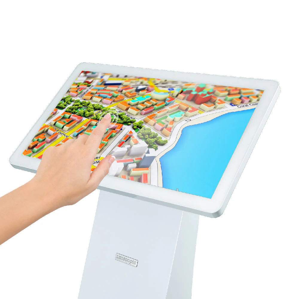 Revolutionary LEDscopic K-Design Touch Screen Kiosk for Computers