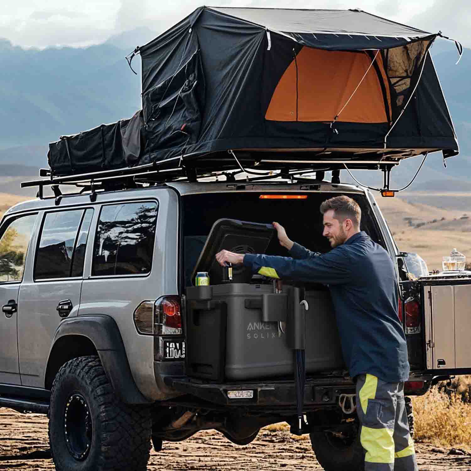 Anker SOLIX EverFrost 2 58L/61QT Electric Cooler - The Ultimate Cooling Companion for Adventures