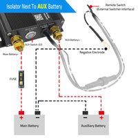 Acopower 12V 200 Amp Dual Battery Isolator Kit - Your Ultimate Off - Road Power Solution