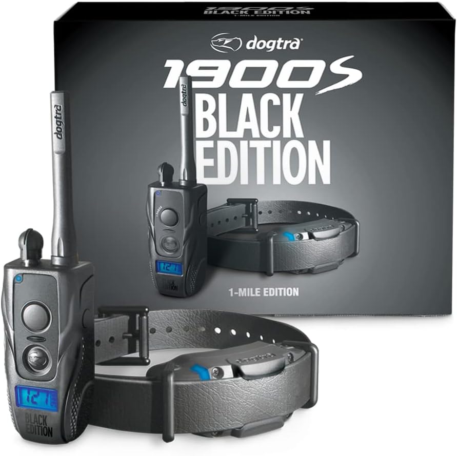 Dogtra 1900S Black Boost & Lock E-Collar: Your Ultimate Dog Training Companion