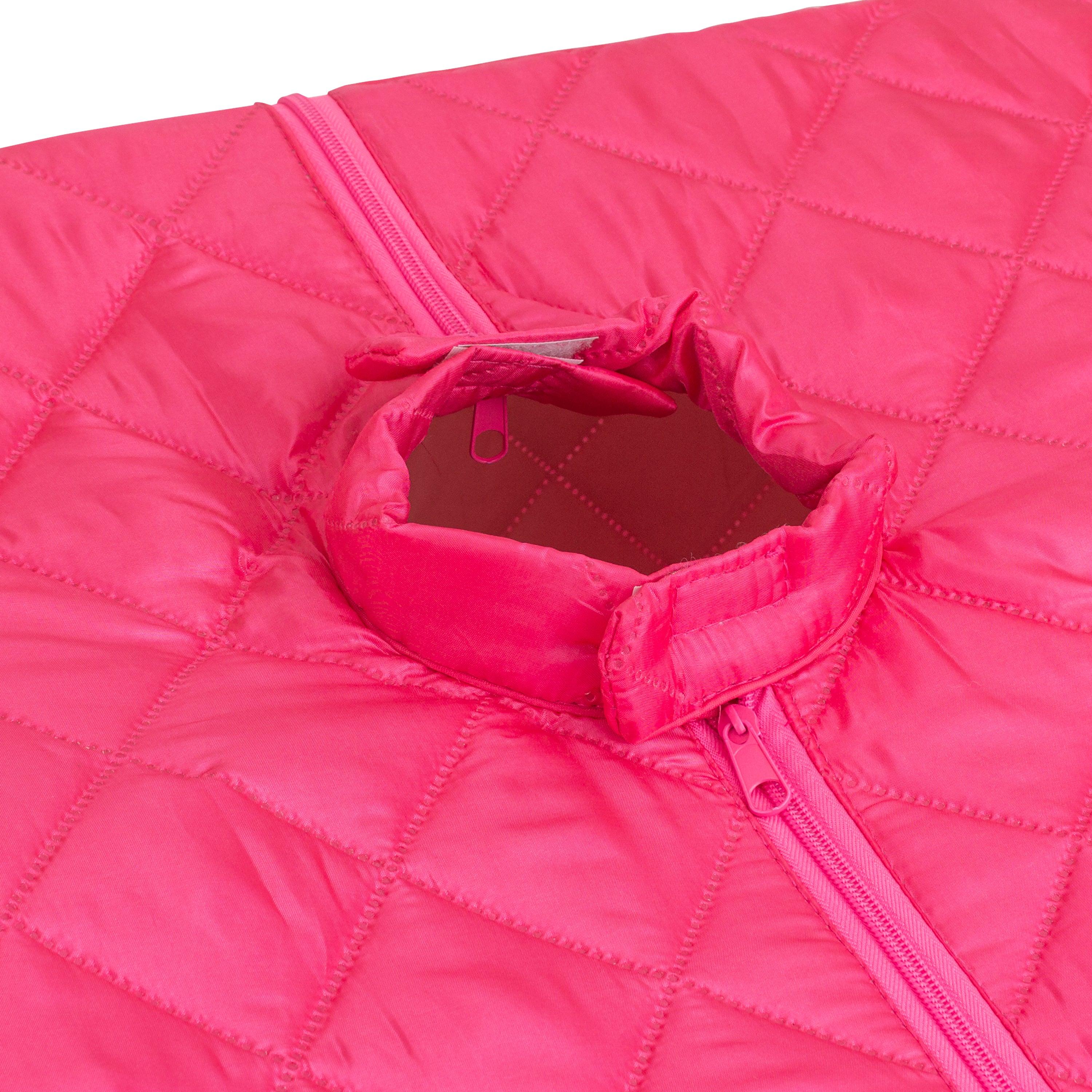 Durasage Lightweight Portable Home Spa: Relaxing Steam Sauna with 60-Minute Timer, 800-Watt Generator, and Included Chair - Fuchsia