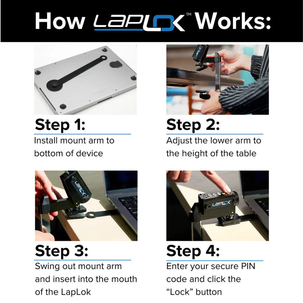LapLok - The Ultimate Laptop Anti-Theft Protector