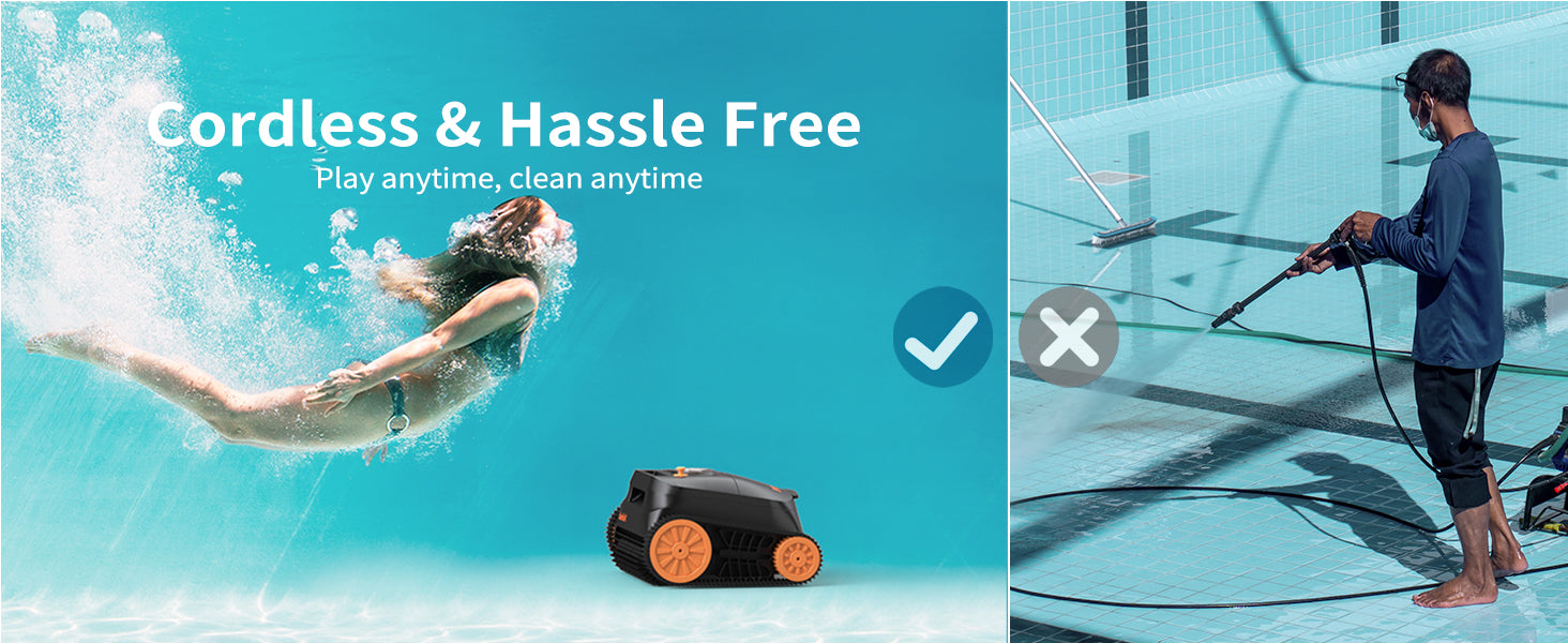 Coasteering Nebula SP5 - The Ultimate Cordless Pool Cleaner