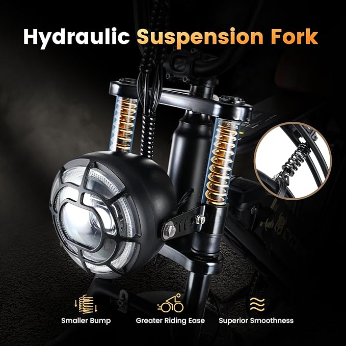 CycRun Vintage Electric Moped - Your Retro - Inspired Riding Companion