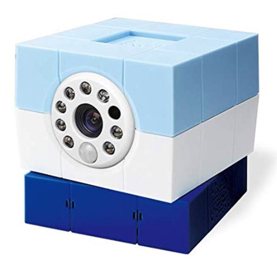 Amaryllo Petite Blue Biometric Security Camera - Your Home's Trusted Guardian