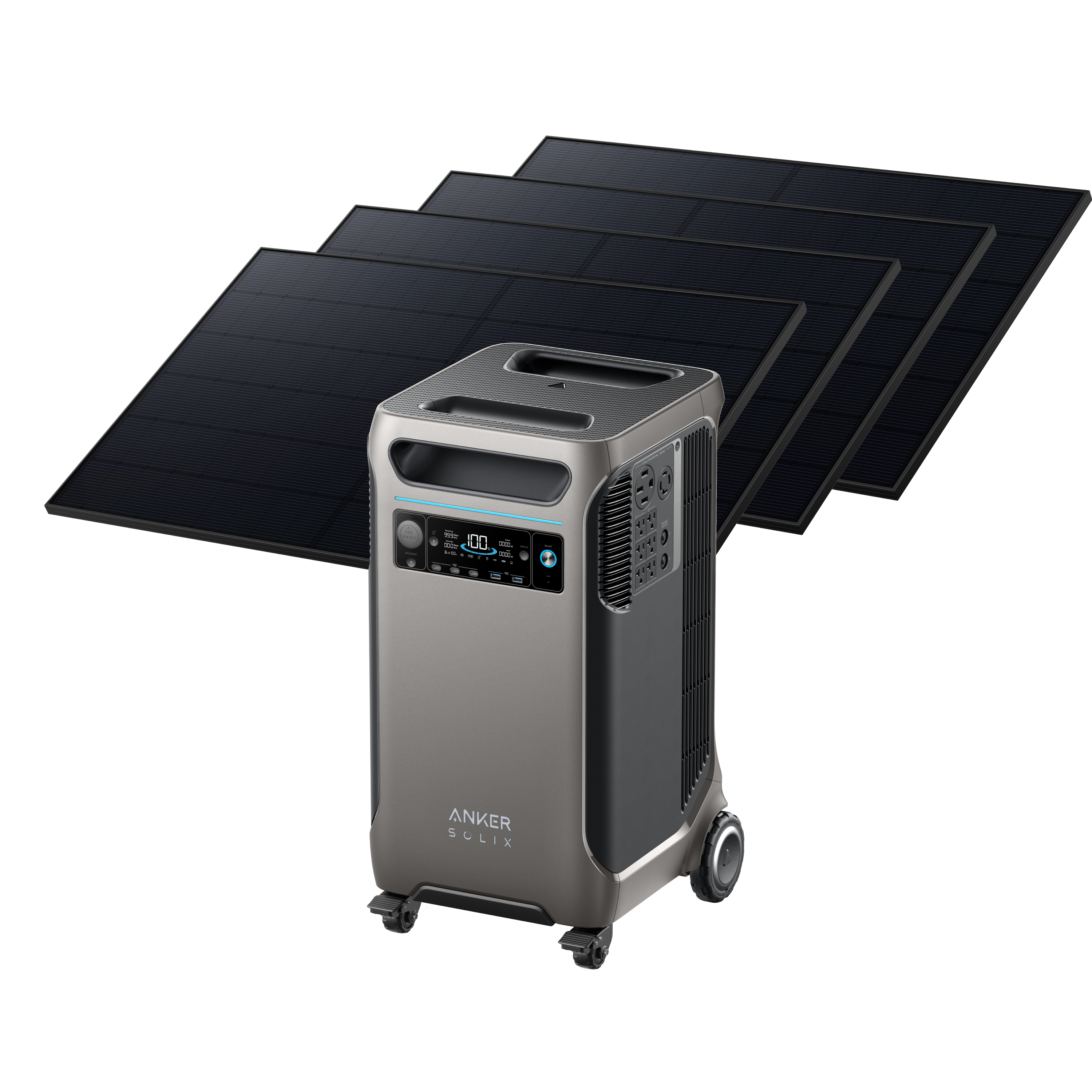 Anker Solix F3800: The Ultimate Renewable Energy Powerhouse with 410W Solar Panels and Free Protective Bag