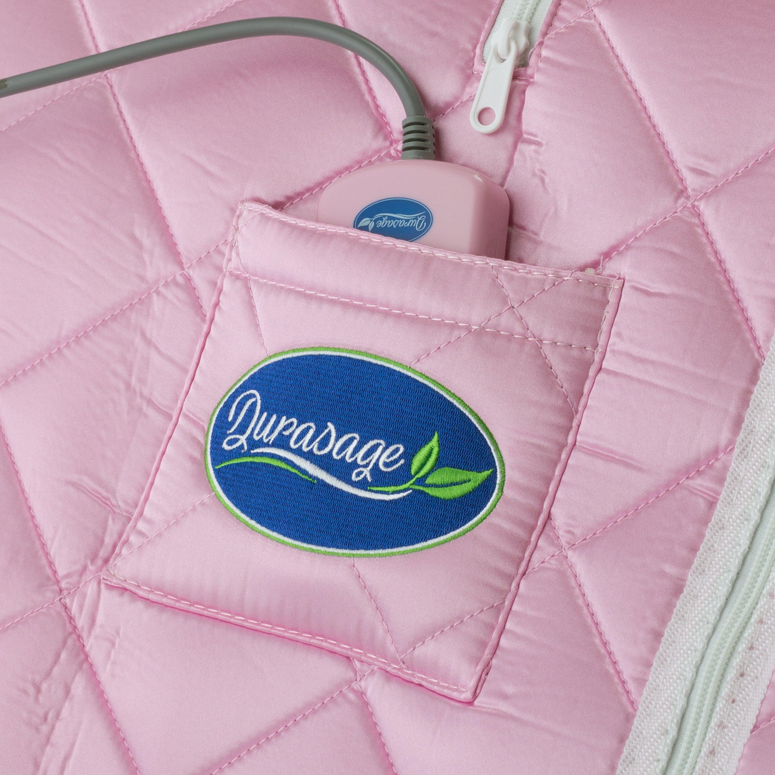 Durasage Health Large Portable Low EMF Negative Ion Indoor Sauna - Your Relaxing Oasis in Pink