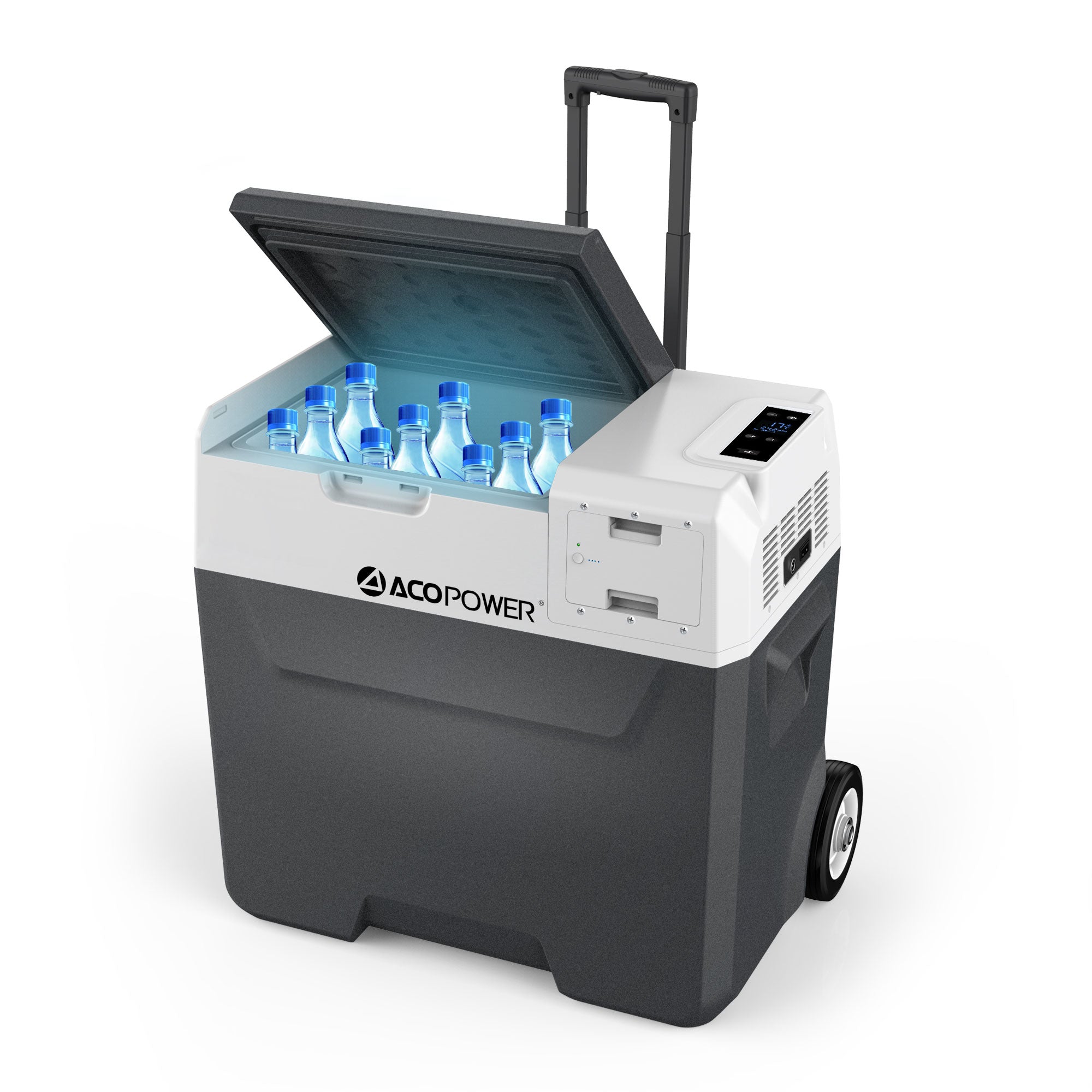 Acopower LionCooler X50A 52-Quart Portable Solar Fridge Freezer - Keep Your Food Fresh Anywhere!