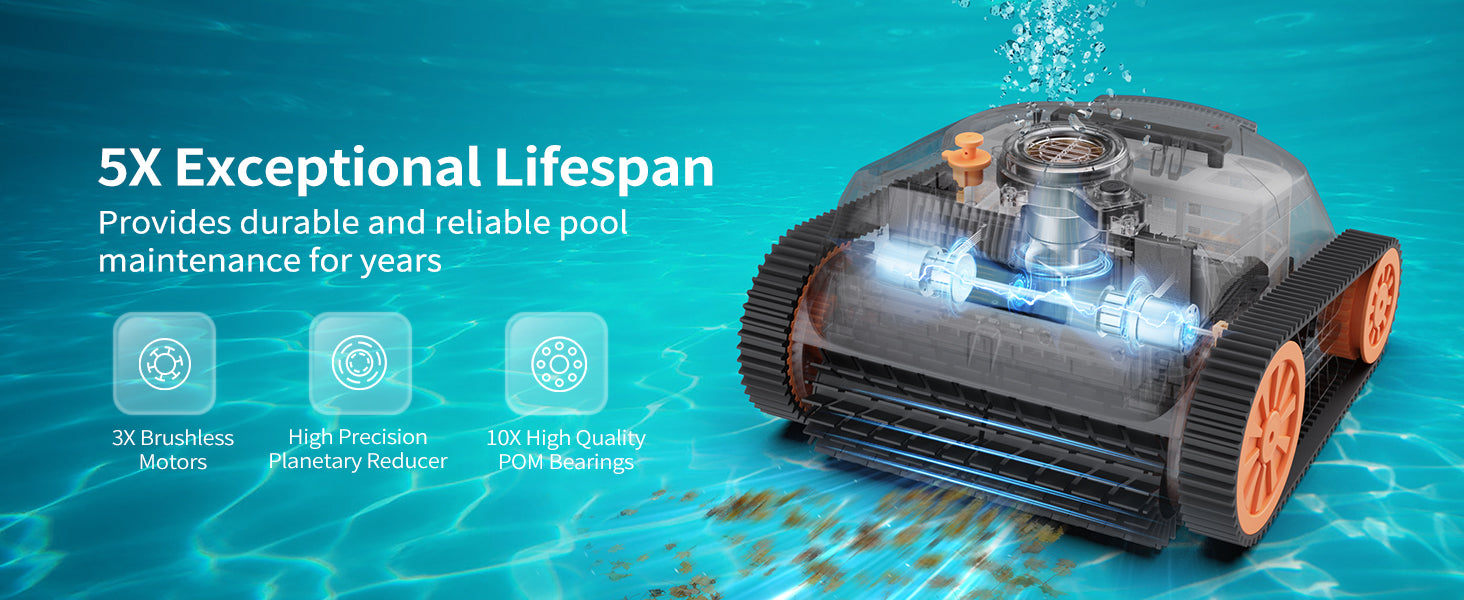 Coasteering Nebula SP5 - The Ultimate Cordless Pool Cleaner