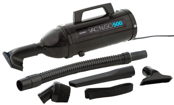 Metrovac VAC N GO Handheld Vacuum with Turbine Brush - Your Quick Cleanup Hero