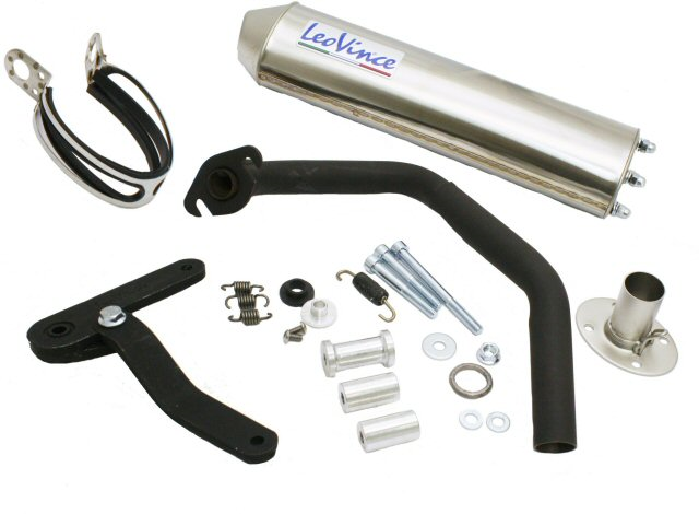 LeoVince HM Titan Racing Exhaust - Turbocharge Your QMB139 50cc!