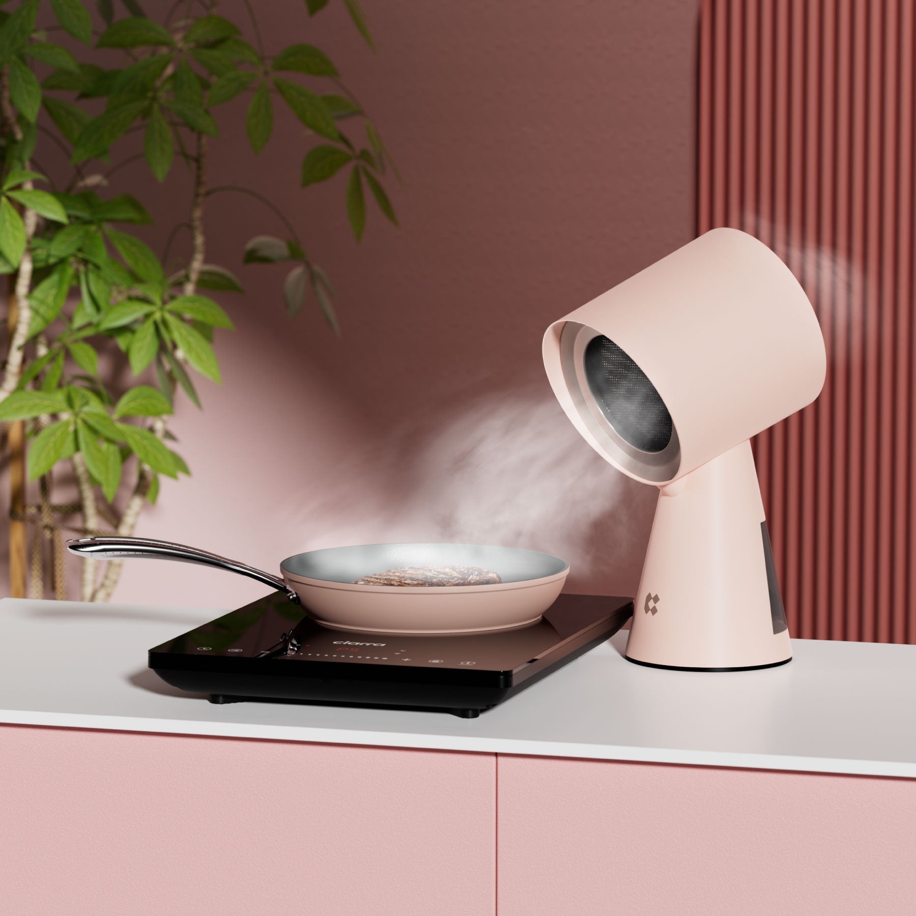 Ciarra Sakura Candy Nonstick Fry Pan
