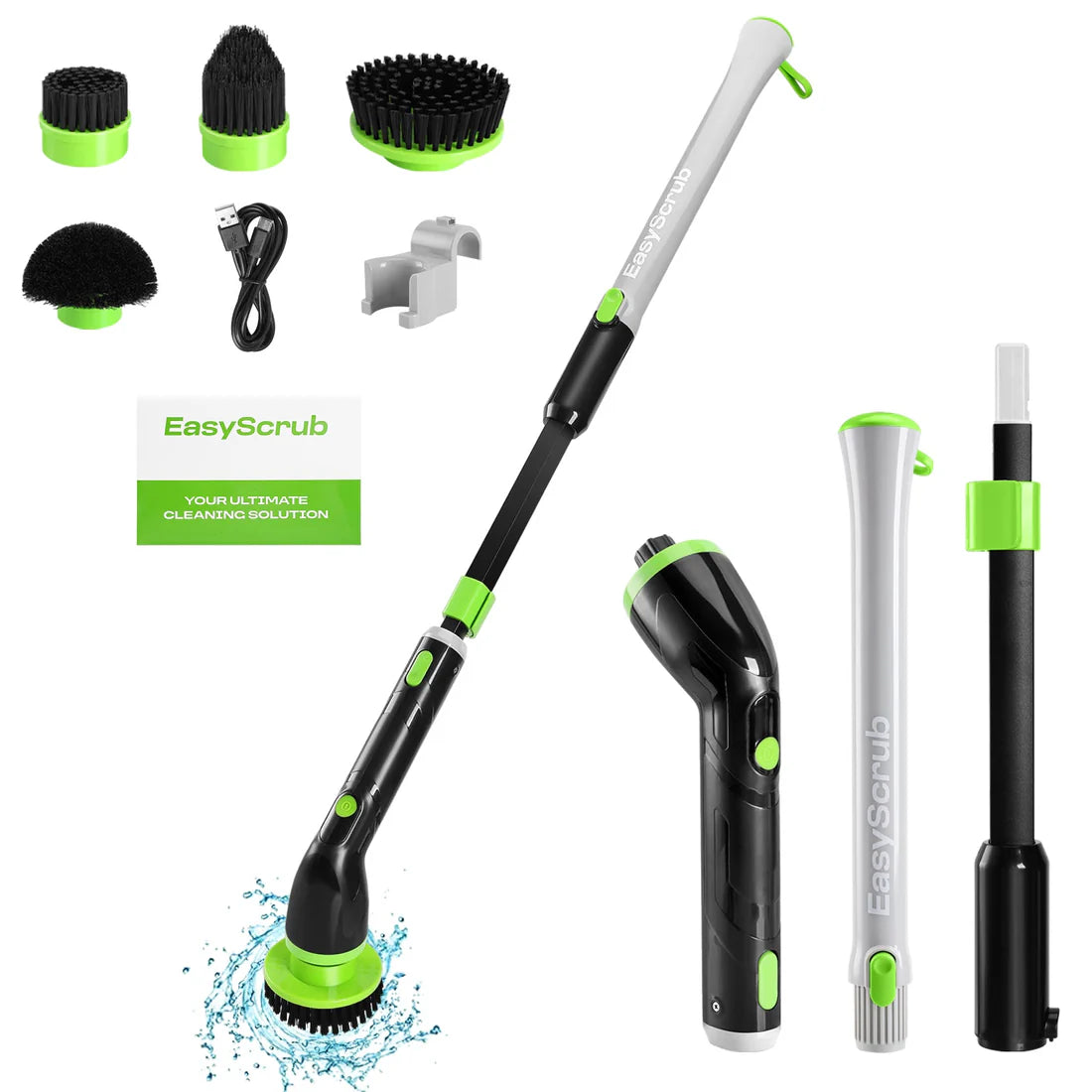 Effortless Clean: EasyScrub Electric Spin Scrubber