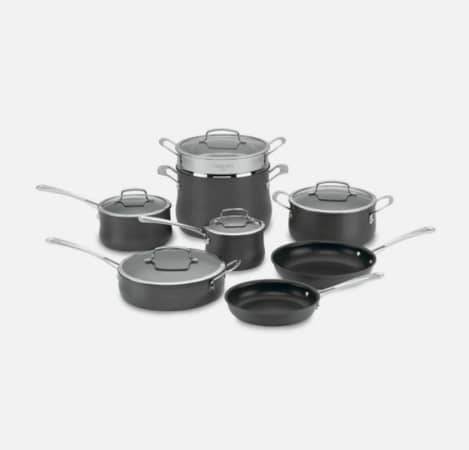 Cuisinart 13-Piece Contour Hard Anodized Cookware Set - Your Culinary Companion