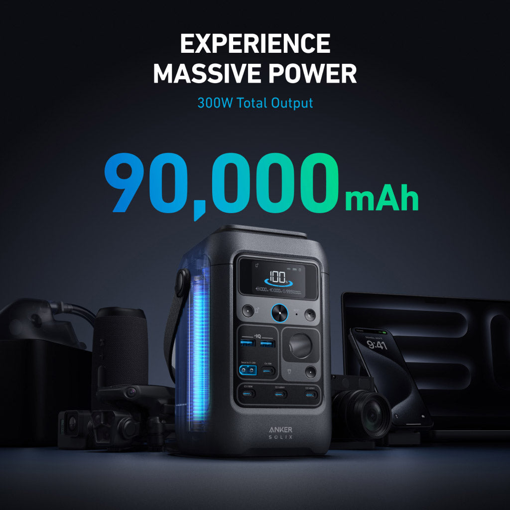 Anker SOLIX C300X DC: Your Ultimate Portable Powerhouse for Every Adventure