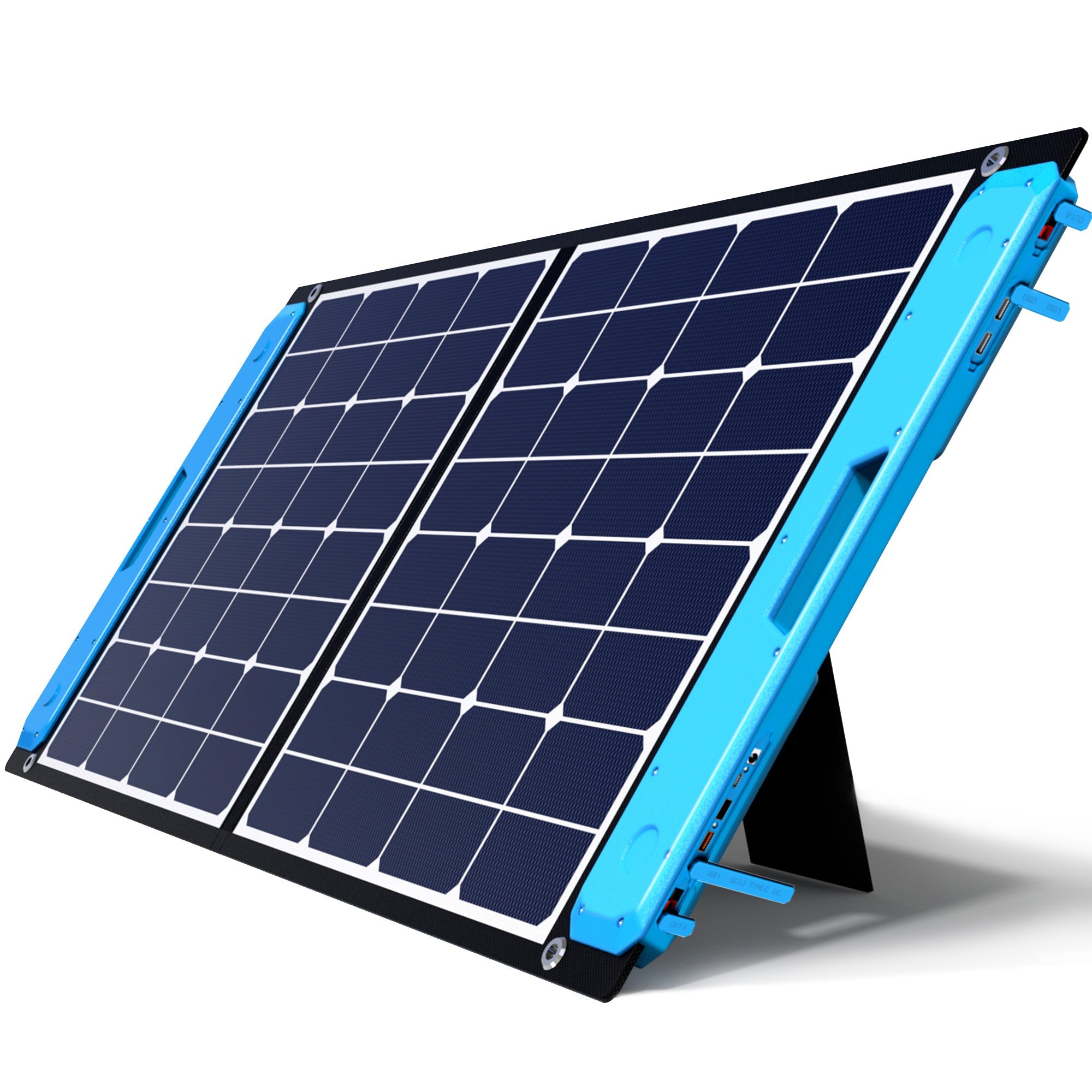 Acopower 100W Foldable Solar Charging Kit with Controller - Your Ultimate Off-Grid Power Solution